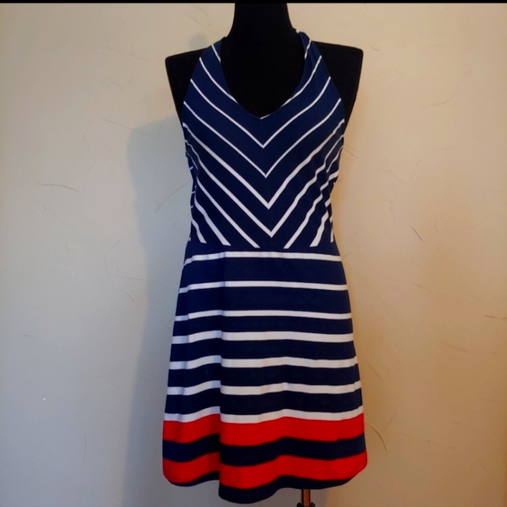 SO-Halter Midi Dress- Size USA Large